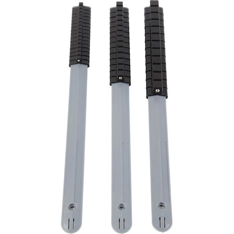 Lot de 3 Porte-embouts en plastique universels pour tiroir d'atelier, compatible 1/4 3/8 1/2, support à clips et rails. (1/5)