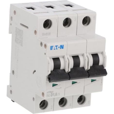Interruttore magnetotermico 3P D 1.6A 15kA AC FAZ-D16/3 278883