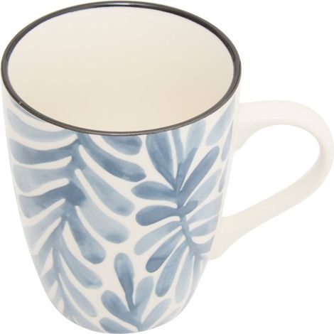 Tazza umami con foglia blu 31cl - Atmosphera créateur d'intérieur