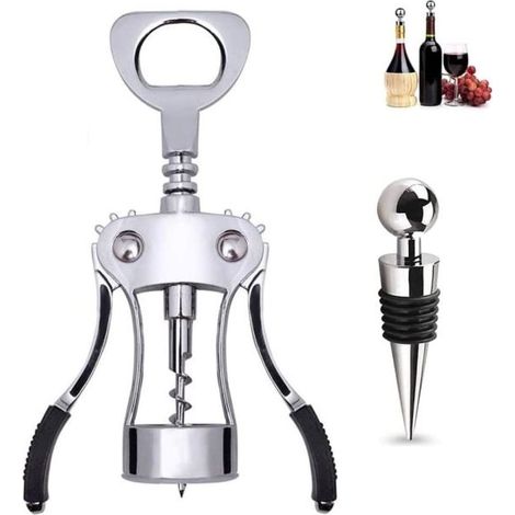 Ouvre-ailes avec vis à ailettes et bouteille-Online Store (1/5)