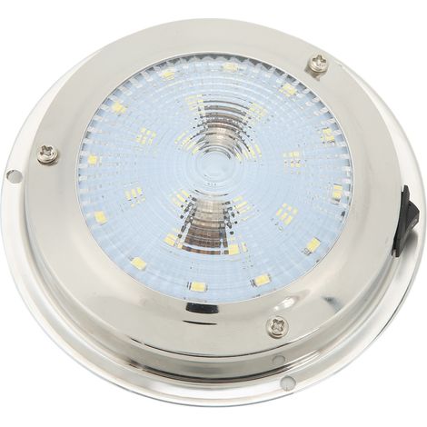 IP65 wasserdichte LED-Deckenleuchte für Wohnmobile, Gehäuse aus Edelstahl 316, 12-24V DC Marineleuchte für Boote (1/5)