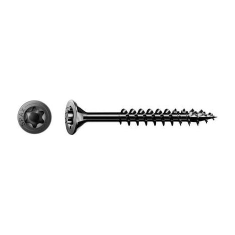 SPAX 0191040400453 VIS Ã  TÃªTE FRAISÃ©E 4 MM 45 MM T-STAR PLUS ACIER 200 PC(S)