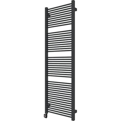 Scaldasalviette elettrico nero 735mm di altezza e 430mm di larghezza - 400 Watt - MIK735/430E1N
