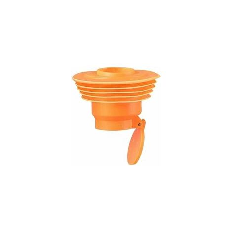 Tapón de desagüe de silicona antirretorno, sifón de desagüe a prueba de olores, sello para tubería de desagüe para lavadora y hogar (1/4)