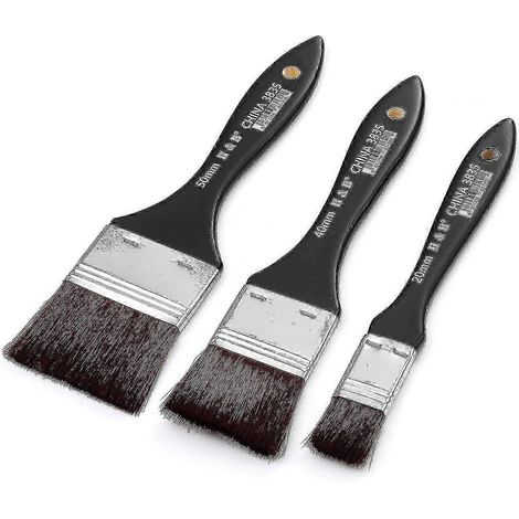-Lot de 3 stylos plats - 20 mm - 40 mm - 50 mm (1/5)