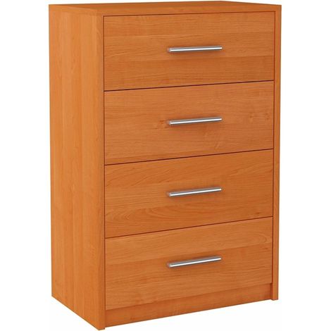 Cassettiera BODO 60cm 4S ALDER 4 cassetti ripiano