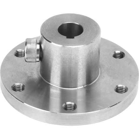 10-mm-Flanschanschluss, hochfeste RC-Wellenkupplung aus Edelstahl, geeignet für selbstgebaute funkgesteuerte Modellmotoren. (1/4)