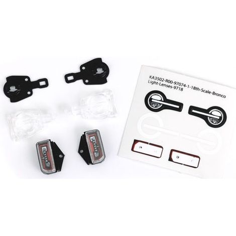 TRX-4M Bronco LED Lenses