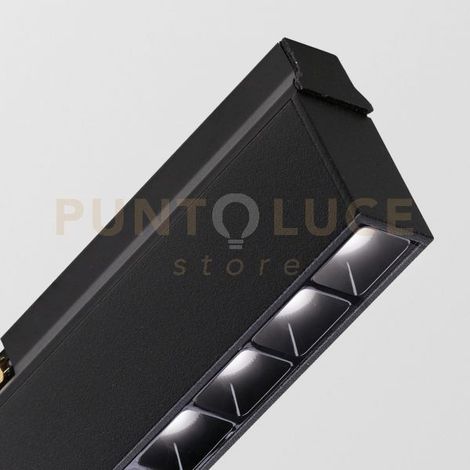 Ideal Lux Faretto Stick 1 luce LED integrato nero metallo