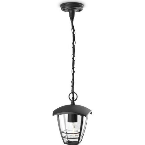 Philips LED Creek Sospensione Lanterna per Esterni, Nero