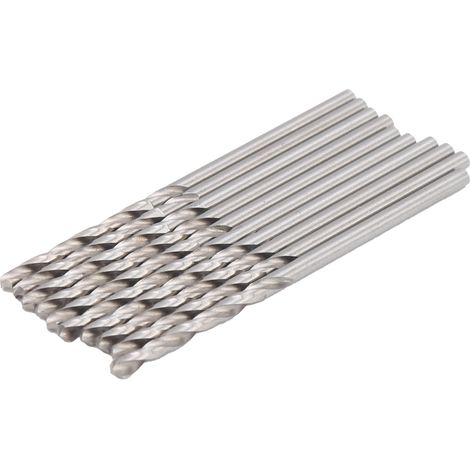 Lot de 10 forets hélicoïdaux à queue droite en acier rapide pour la fabrication de bijoux et de perles (2,0 mm). (1/5)