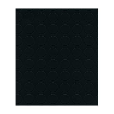 COPRI PAVIMENTO PVC BOLLETTATO EFFE - NERO MM 1,0 H.CM 200 MT 25