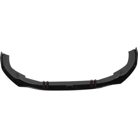 Hochfester, dreiteiliger Frontstoßstangen-Spoilerlippendiffusor für Audi A4/B9 (2020–2021), schwarz pulverbeschichtet, inklusive Befestigungsmaterial (1/5)