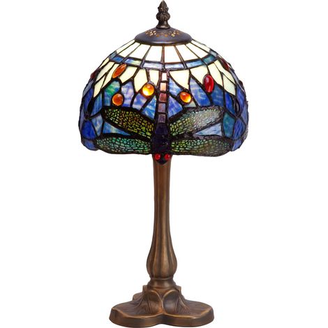 Lampe de table Tiffany Série Belle Epoque diamètre 20cm