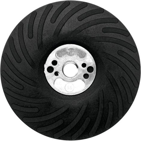 Stützteller 180 mm 5/8Z, mit Kühlrippen