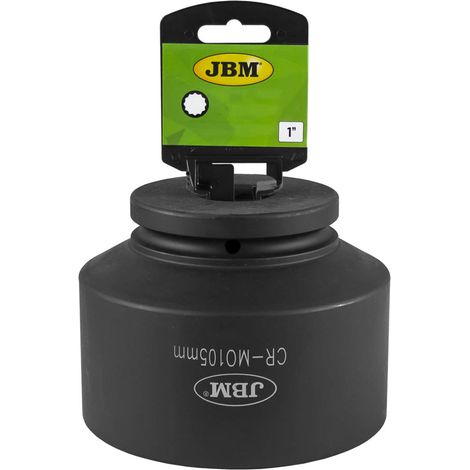 1" 65mm 12-kant Schlagschrauber-Steckschlüssel. JBM11624 (1/2)