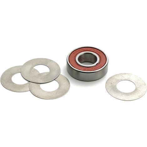 Cache-roulement Inox 12x32mm Lot De 4 - Protection Anti-poussière Durable - Enduro Bearings
