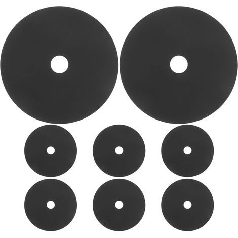 8 Pièces Couvercle en PP pour Brosse WC Barrière Anti-Odeur, Design Moderne et Minimaliste, pour Hôtel et Toilettes Publiques (1/5)