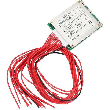 13s 35a 48v Li-ion Lithium Pack Bms Pcb Protection Board Pcm Balance Integrated Circuits Board pour (1/5)
