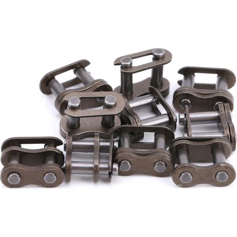 10pcs 25H Chain Master Link Fonte Connecteurs haute résistance Installation facile (1/2)