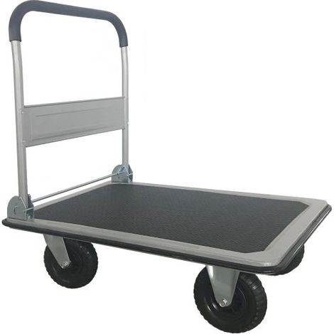 CARRELLO PIATTAFORMA CON MANICO RIPIEGABILE PZS350 (1/2)