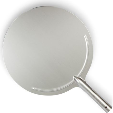 Pala rotonda per forno pizza in acciaio 36 cm (1/4)