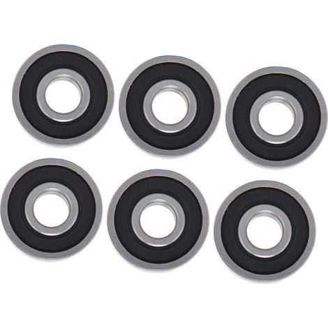 10 Stück Gummidichtungen für Rillenkugellager, Ultraleichte Serie, Industriezubehör 6200 (1/5)