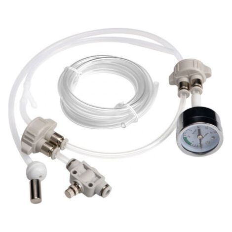 DIY Système CO2 pour Aquarium Plante, accessoires d'aquarium CO2, DIY Générateur de CO2 avec Testeur de Pression et Valve de Contrôle du Flux d'air pour Plantes et Aquarium (1/5)