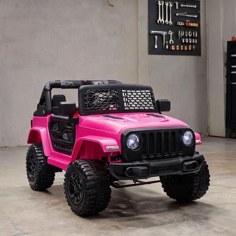 Voiture électrique pour enfant rose en PP 100 x 65 x 72 cm (1/5)