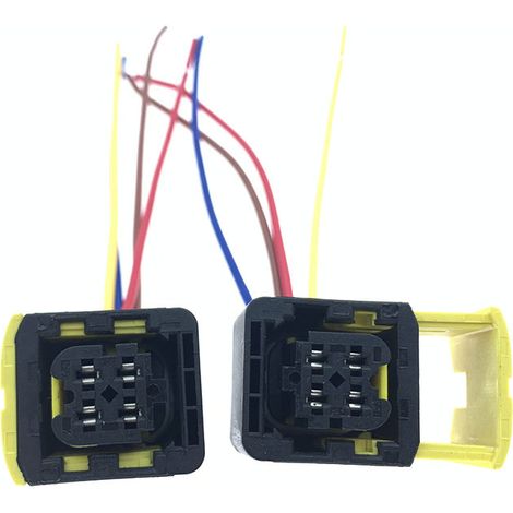 Transmission solenoid valve connector for oxygen sensor compatible with Sinotruk Howo T5GT7H, Sinotruk G7C7H and Howo N7G models - JB1275-4P