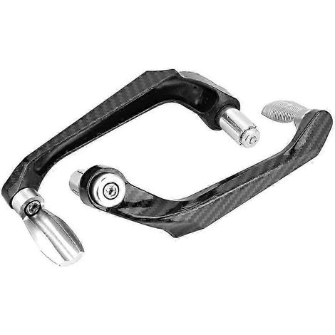 Protection universelle de guidon de moto en alliage d'aluminium 7/8 pouce (argent) (1/3)