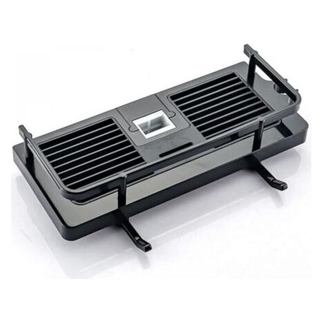 Étagère Douche Porte Savon Douche Salle De Bain Rangement Douche sans Percage avec Porte Savon Douche, Crochets et Porte Serviette Murale Antirouille Auto-adhésif Support(3018mm) (1/4)