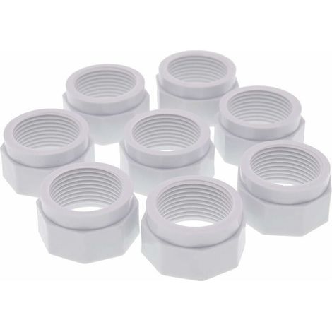 8 Ecrous pour Flexible d'Alimentation adaptable pour Polaris 280 180 380 3900- D15 - Robot Nettoyeur de Piscine (1/4)