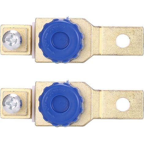 2 piezas de interruptor de corte de batería para motor de motocicleta, protección contra fugas, interruptor de potencia de aleación