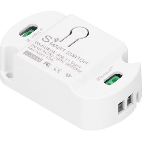 Interrupteur Intelligent Sans Fil KR2201WB-4, Module Automatisation Contrôle à Distance 90-250V