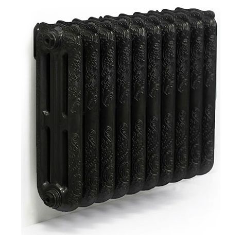 Gusseiserner Wandheizkörper - Höhe 660mm - Länge 1098mm - 1716 watt - Dicke 225mm - Kapazität 27L - OXF660/1016FB3