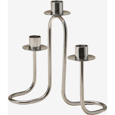 Candelabro de 3 brazos en acero Tyva SKLUM        (1/5)