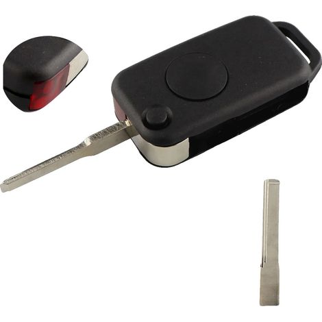 Guscio per chiave auto, ricambio per Mercedes Benz, design resistente, lama HU64