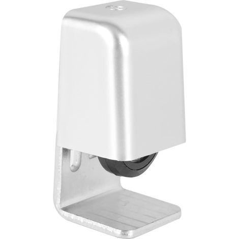 Guide de sol pour porte coulissante inox, réglable (1/5)