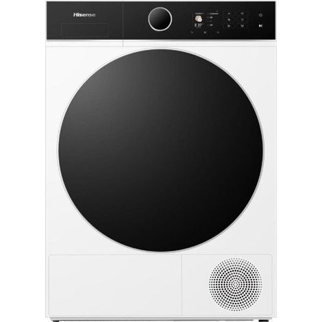 Sèche-linge Hisense dh5i804bwcd pompe à chaleur 8 kg