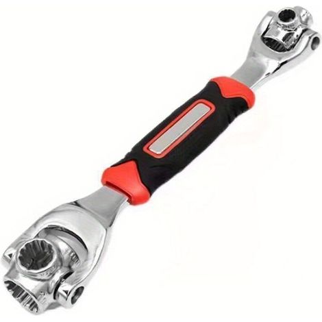 Clé à douille universelle multifonctionnelle 52 en 1, rotation à 360°, modèle non magnétique (1/5)