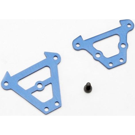 Blue Aluminum Bulkhead Tie Bars (F&R)