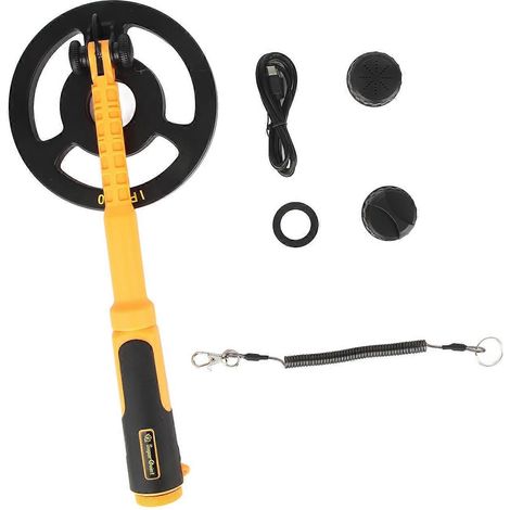 Handmetalldetektor zur Unterwasser-Schatzsuche mit 15 cm Suchspule, IP68 wasserdicht