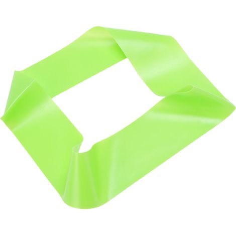 Lot de 10 bandes de protection pour pieds de chaise d'enfant, élastiques et flexibles en TPE pour bureau, utilisables en classe, vertes (épaisseur 0,4 mm). (1/5)
