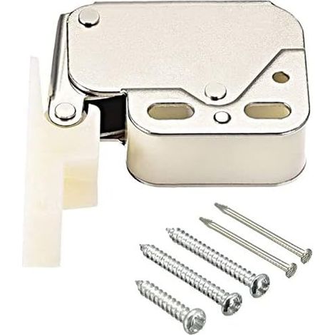 Loquet à ressort pour porte de placard/penderie (1/4)