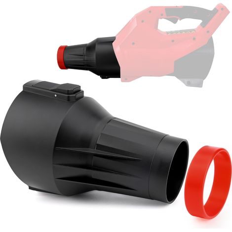 3017-20 Blower with short nozzle, dust and snow blower accessories. (1/4)