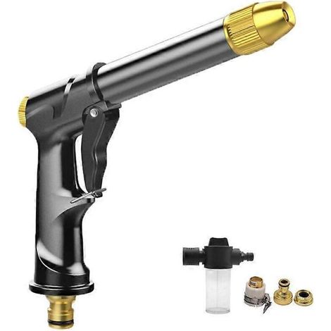 High-pressure Water Gun For Cleaning Car Wash Washer Garden Watering Hose Nozzle Sprinkler Foam Water (1/5)