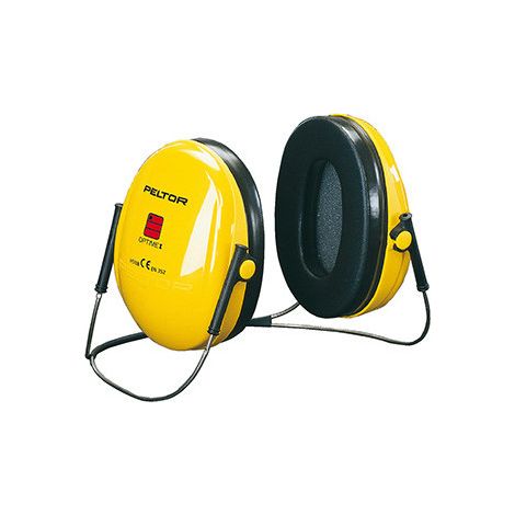 Gehörschutz 3m™ Peltor™ Modell Optime™ I, Gelb, Nackenbügeltyp und zum Entfernen eines Schutzhelms oder einer Schutzbrille