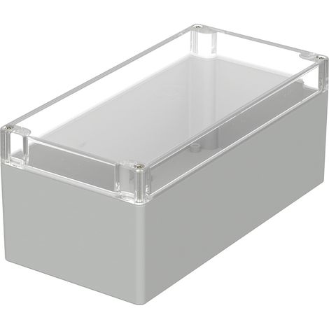 Bopla EUROMAS M 242 G 02242100 Industrie-Gehäuse 240 x 120 x 100 Polycarbonat Lichtgrau (RAL 7035) (1/2)