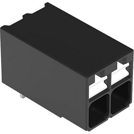 WAGO 2086-1222 Printklemme 1.50 mm² Polzahl 2 Schwarz 1 St. (1/4)